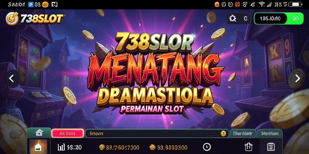 Gameplay seru <strong>738SLOT</strong> dengan suasana horror yang mencekam.