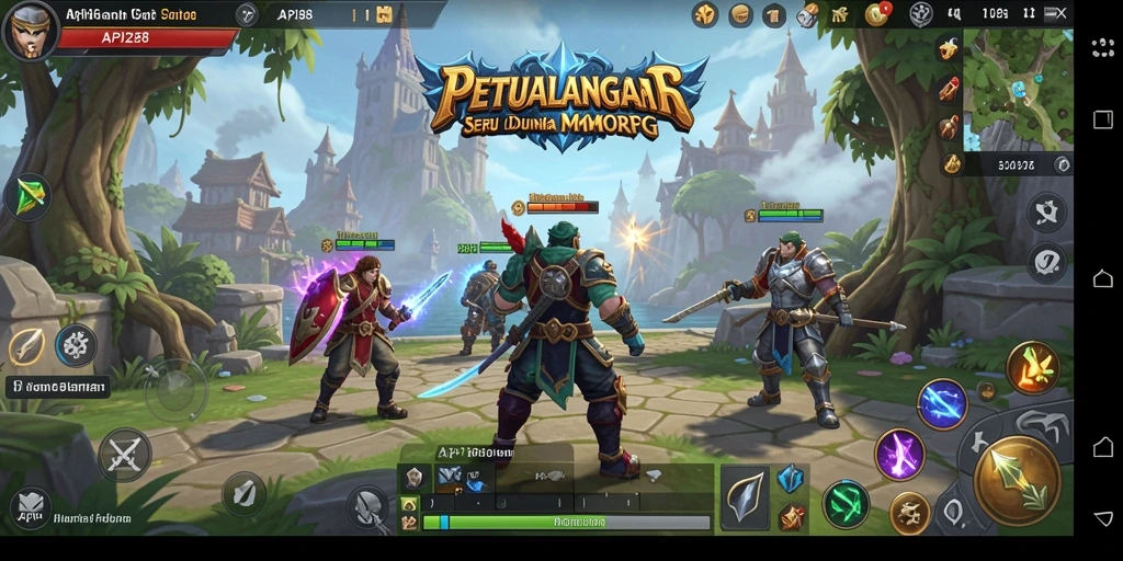 Tampilan gameplay seru dan menegangkan dalam API288.