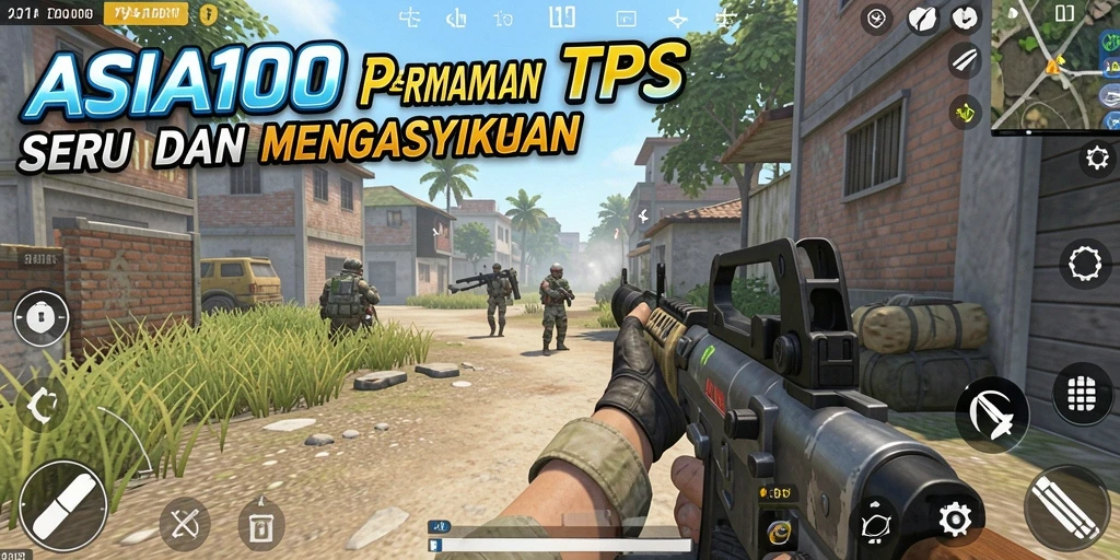 Tampilan gameplay seru dari ASIA100 yang penuh aksi.