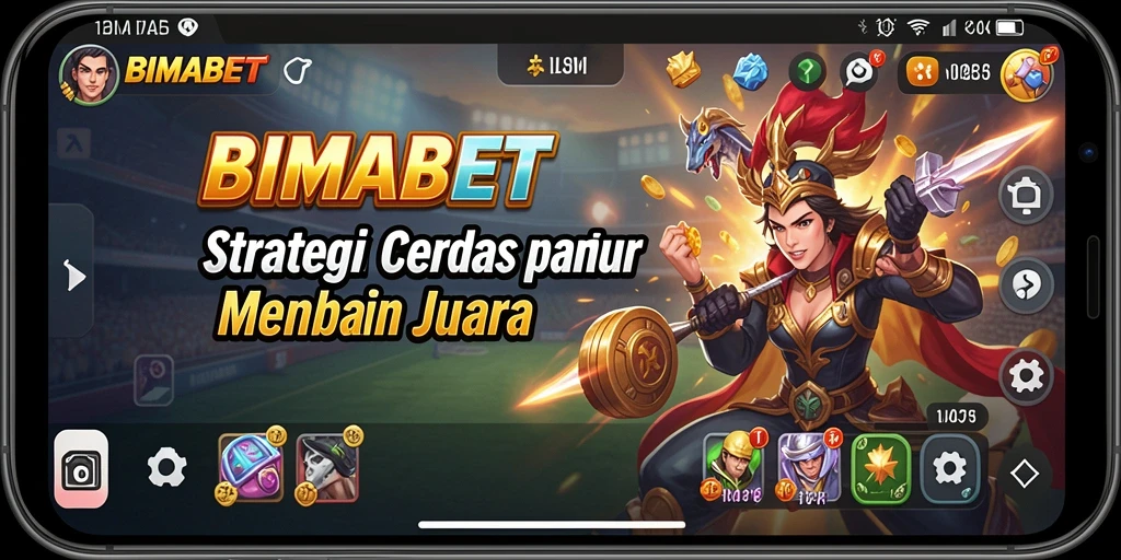 Screenshot gameplay BIMABET yang menyajikan momen pertempuran strategis.
