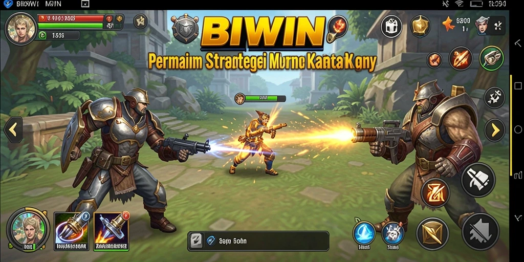 Screenshot menampilkan gameplay strategi yang seru dan menegangkan.