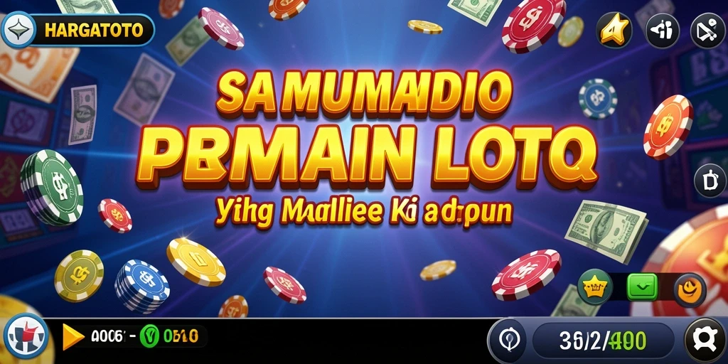 Tampilan gameplay HARGATOTO yang mendebarkan dan interaktif.