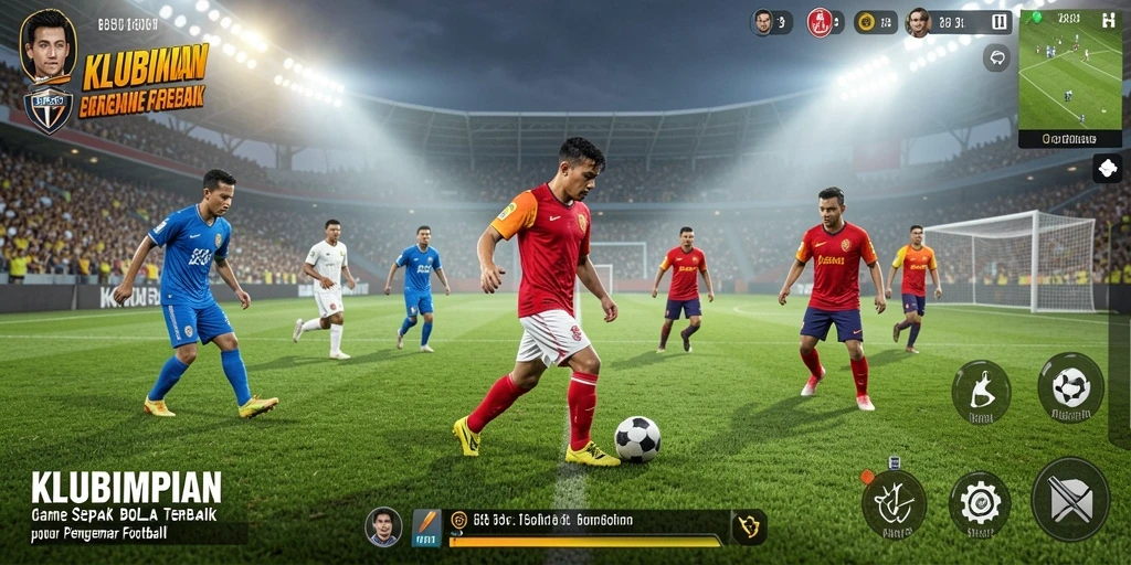 Tampilan gameplay seru dari KLUBIMPIAN dalam aksi.
