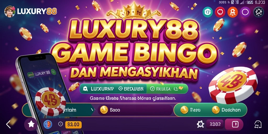 Tampilan seru gameplay Bingo di LUXURY88 yang menghibur.