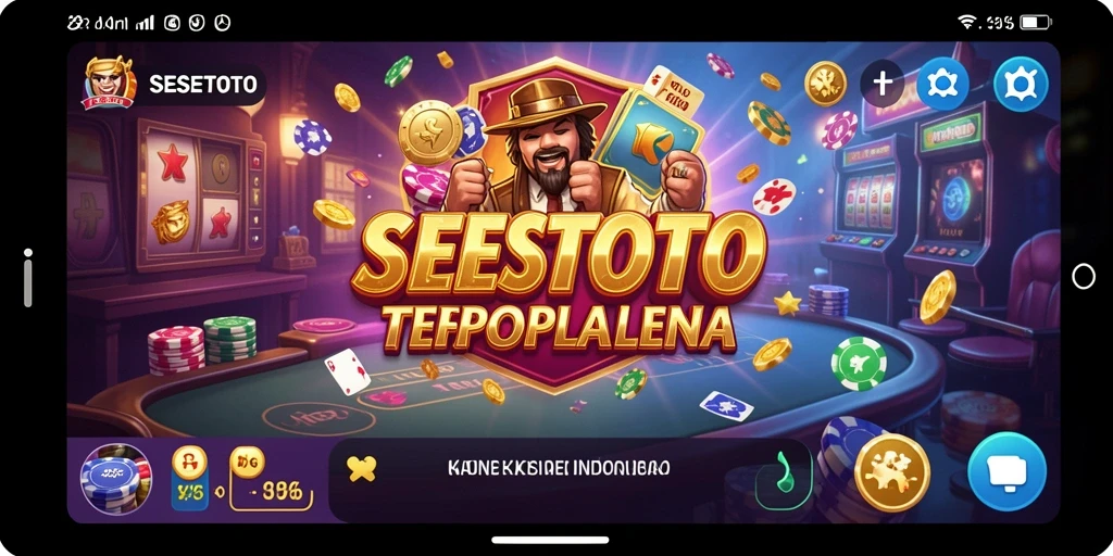 Tampilan menarik dari gameplay SESETOTO yang penuh aksi Kasino.