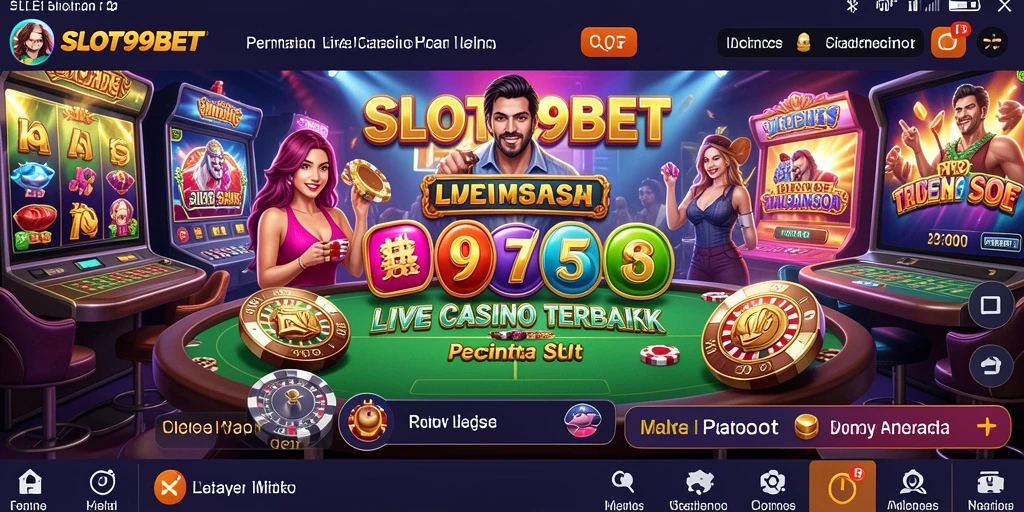 Tampilan gameplay SLOT99BET yang penuh aksi dan interaksi.