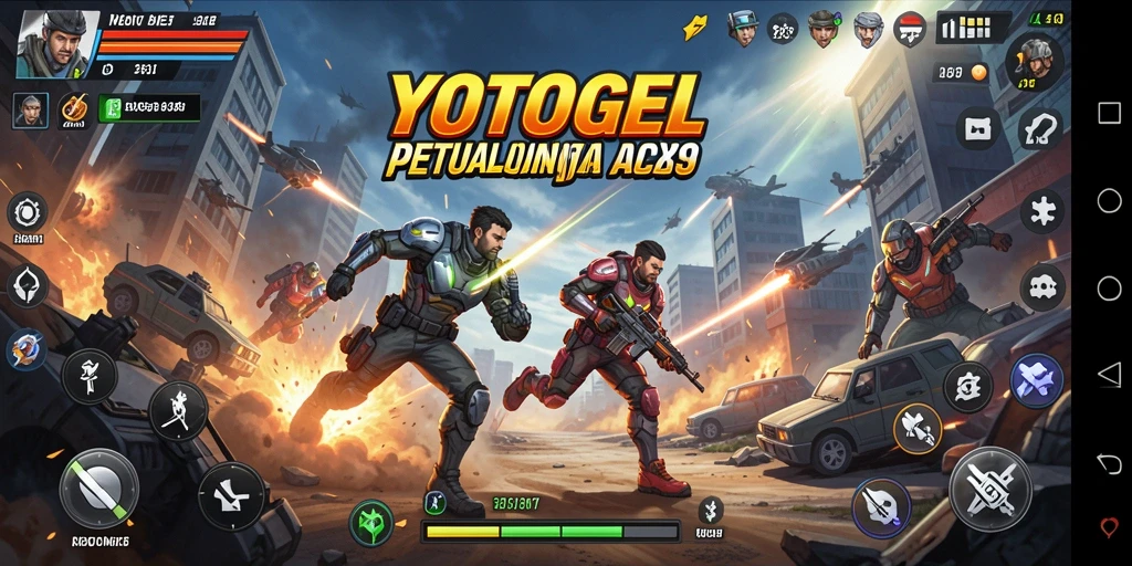 Tampilan gameplay YOTOGEL yang penuh aksi dan menegangkan.